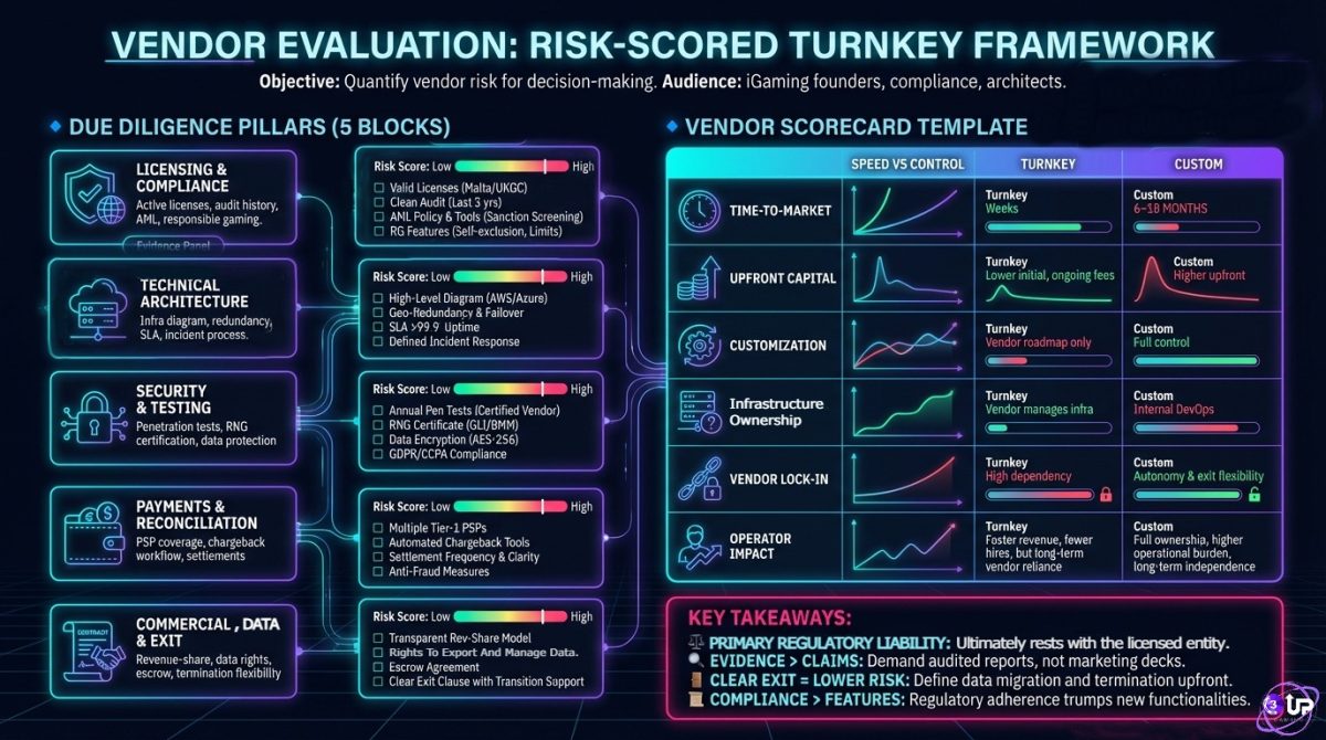 Vendor Evaluation – Eisk-scored turnkey framework